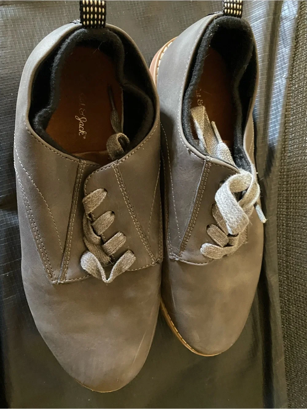 Cat and Jack size 5 girls shoes grey (July)